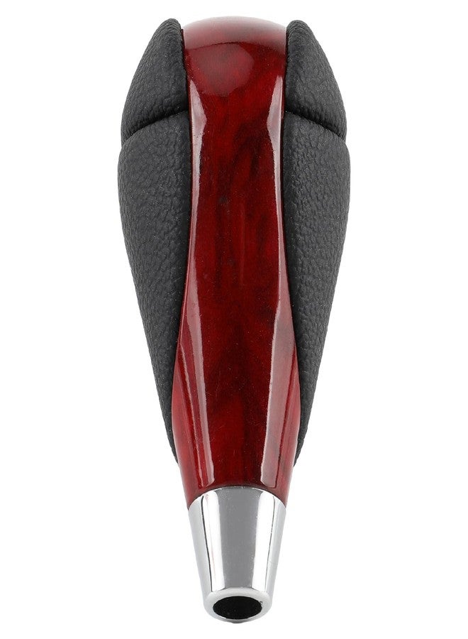 AUTOKAY Walnut Wood Leather Gear Shift Knob Fits for Lexus is F IS250 IS350 LS460 LS600h SC300 SC400 GS300 GS350 GS400 GS430 GS450h GS460 ES300 ES300h ES330 ES350 RX350 RX450h - Image 2